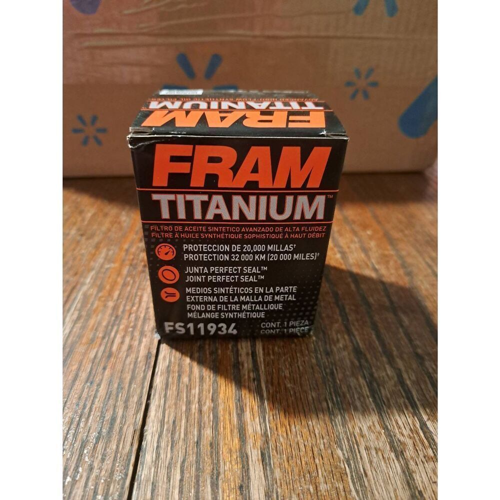 New Fram Titanium Oil Filter FS11934 Car Maintenance Oil Change